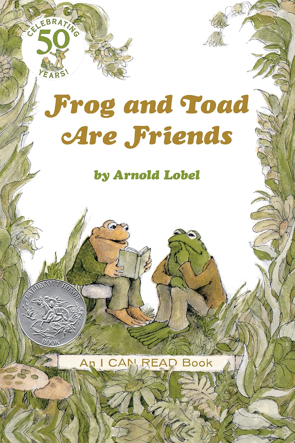 書籍封面: Frog and Toad Are Friends