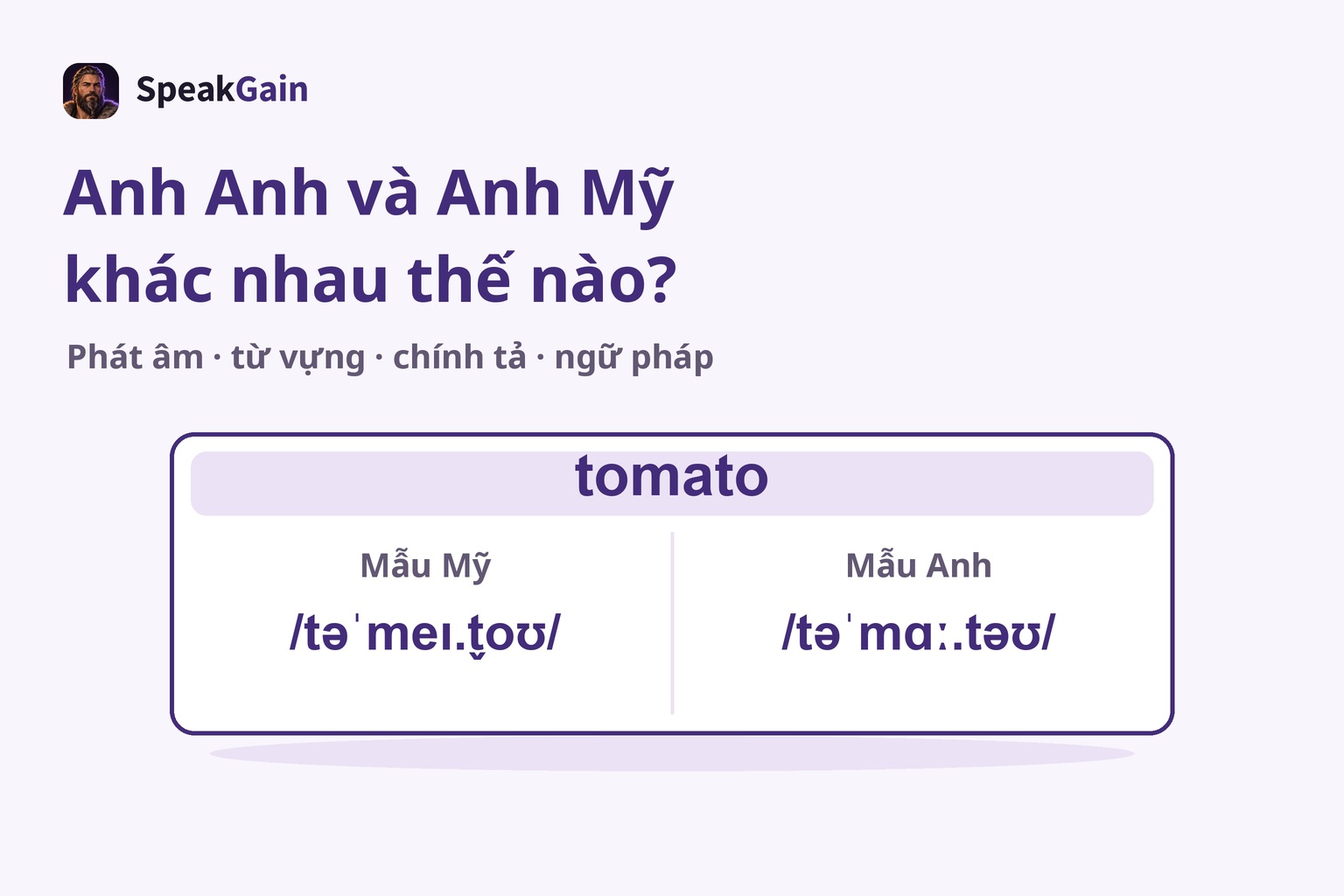 Thẻ tomato so sánh IPA theo mẫu Mỹ và mẫu Anh
