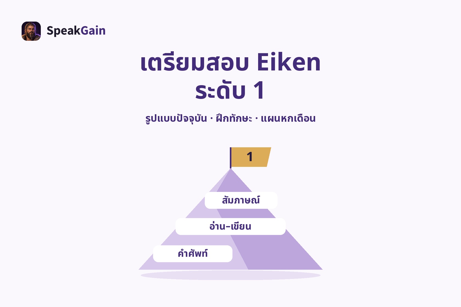 ภูเขาที่มีธงระดับ 1 และชั้นหินระบุคำศัพท์ อ่านและเขียน สัมภาษณ์