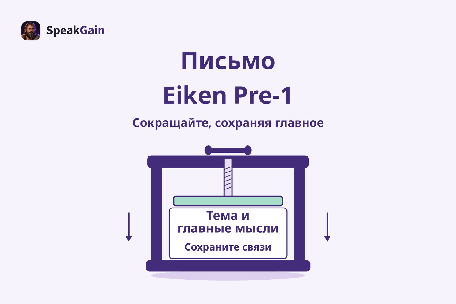 Пресс для текста сохраняет тему, главные мысли и связи при сокращении