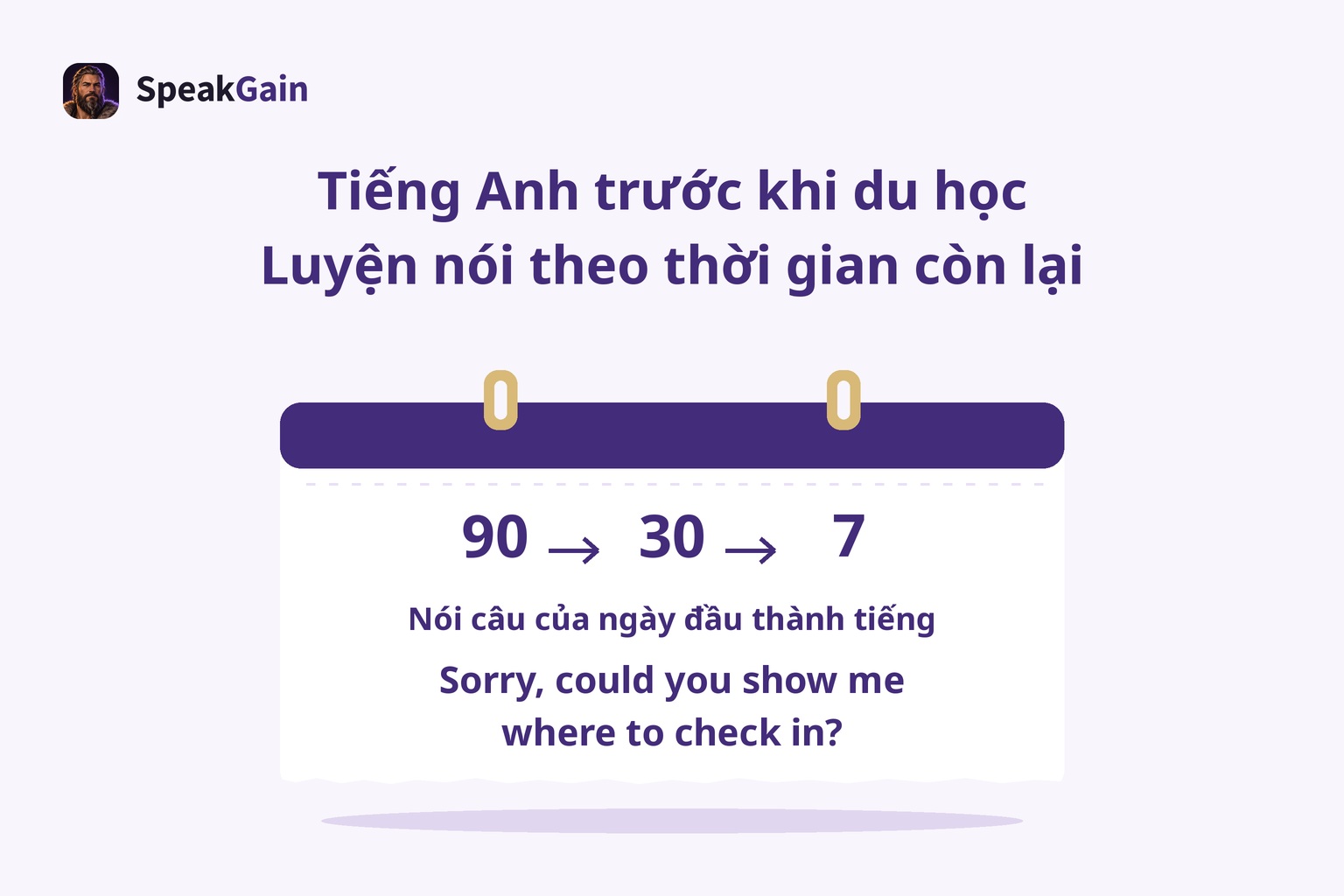 Lịch bàn xé tờ có các mốc 90,30,7 ngày và câu hỏi nơi làm thủ tục khi đến