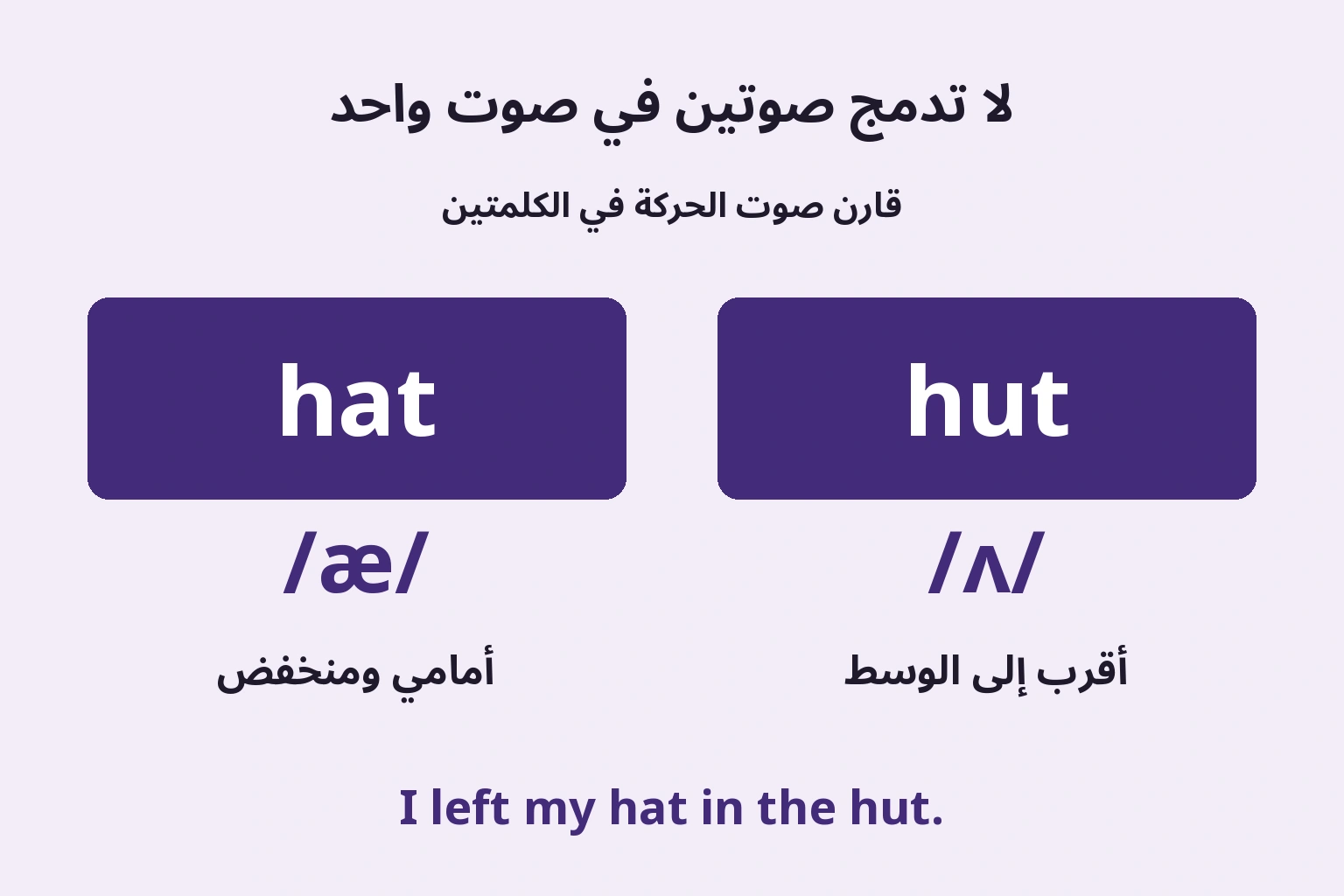 حركة أمامية منخفضة مقابل حركة أقرب للوسط