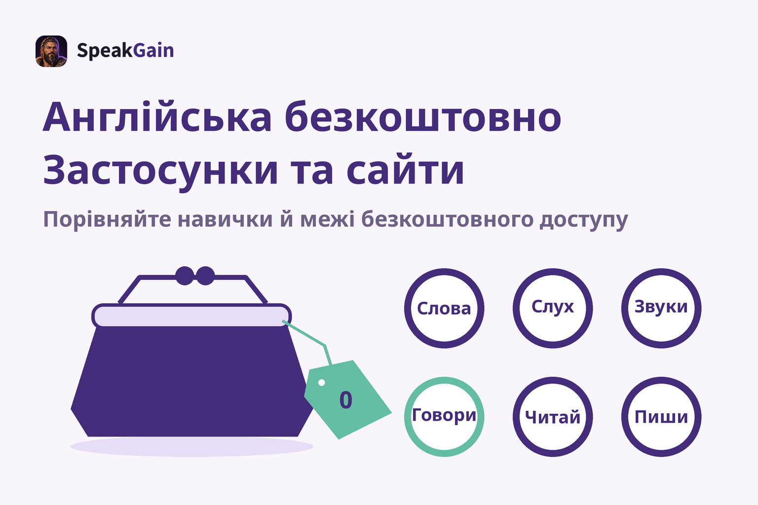 Англійська безкоштовно Застосунки та сайти — Порівняйте навички й межі безкоштовного доступу