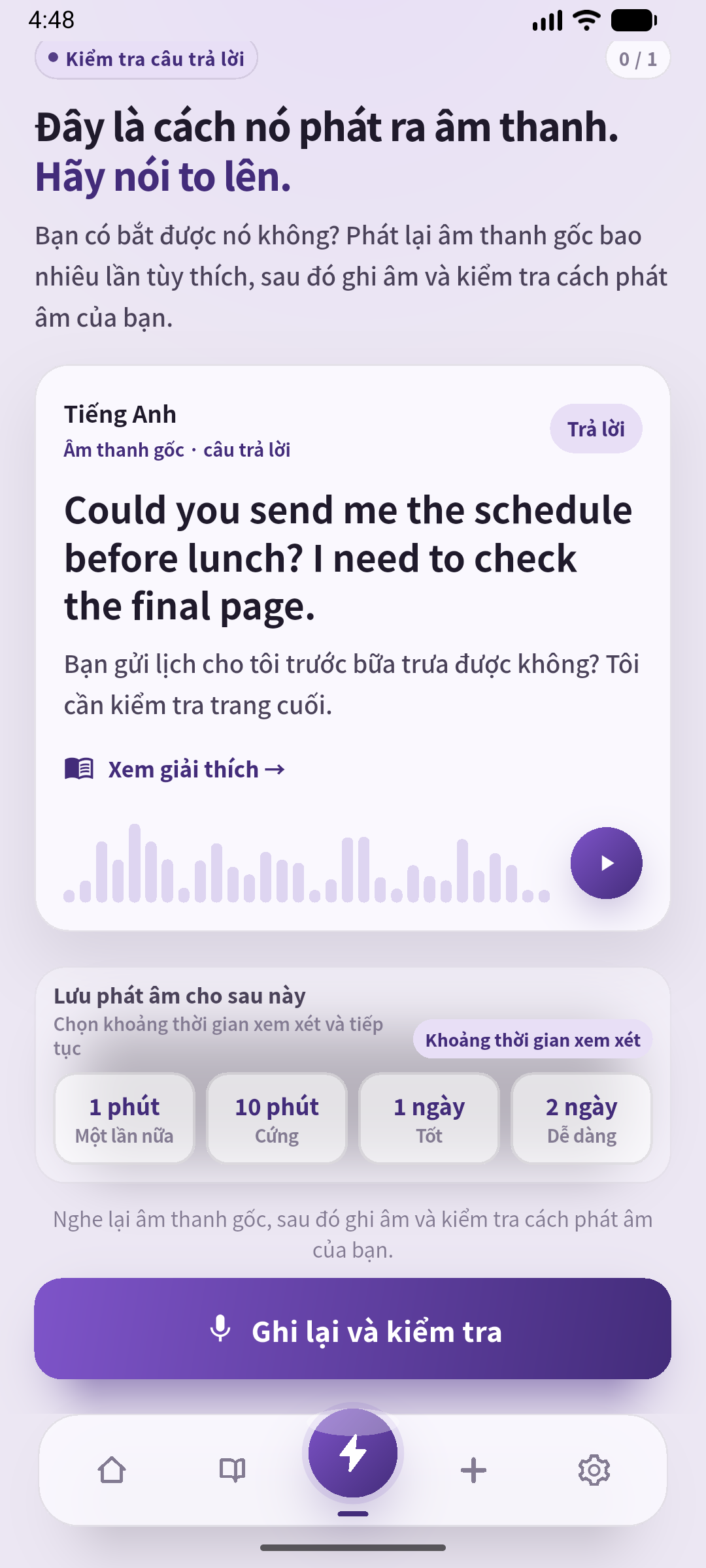 Mở câu và nói