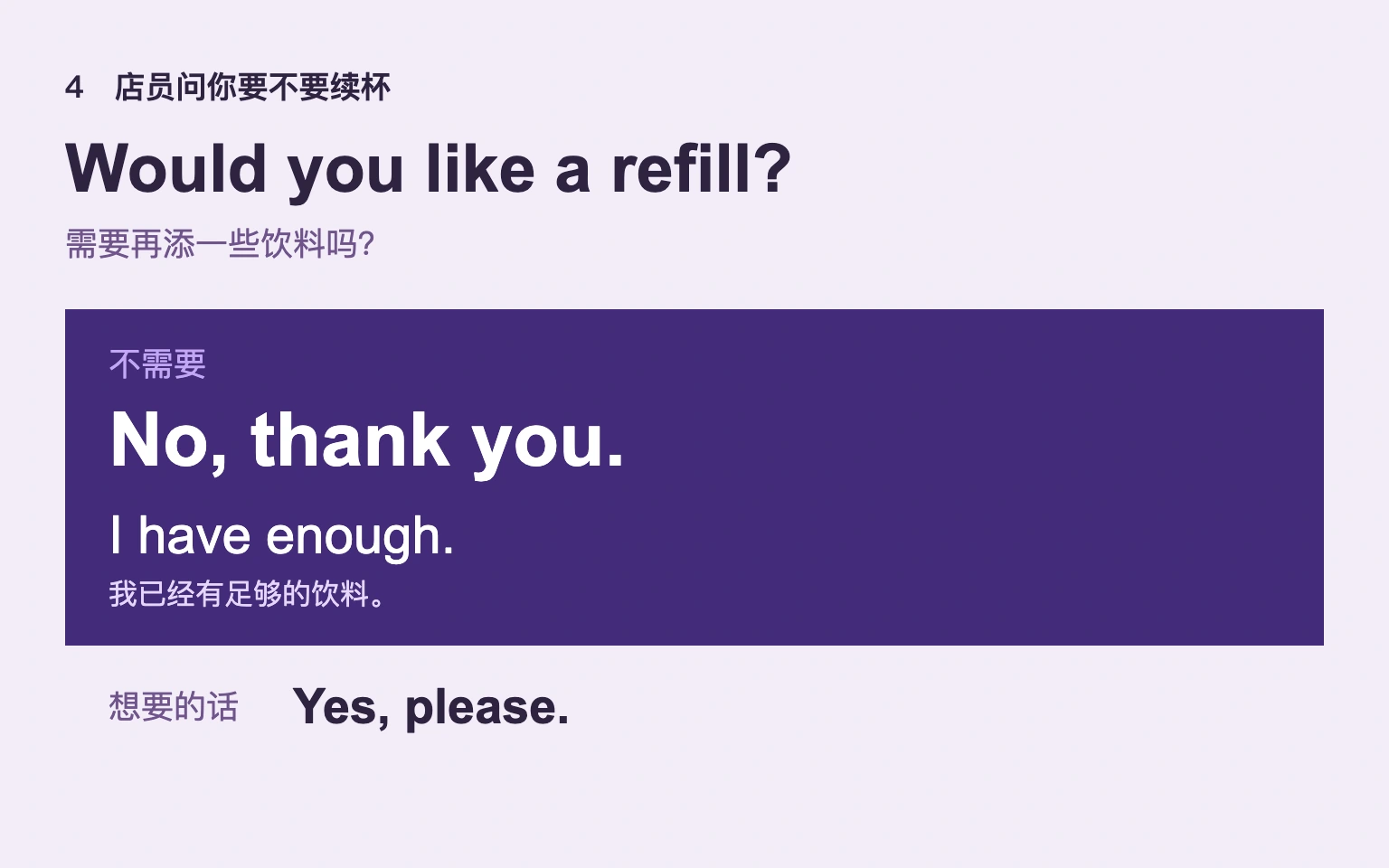 先婉拒,需要时再补一句理由。