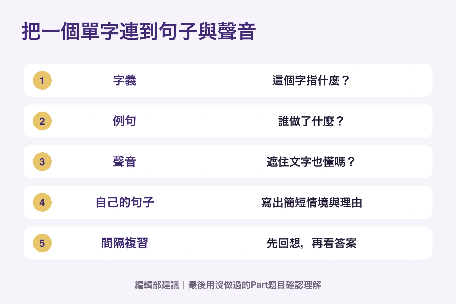 把一個單字連到句子與聲音